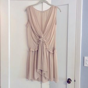 LoveShakeFancy silk chiffon blush dress